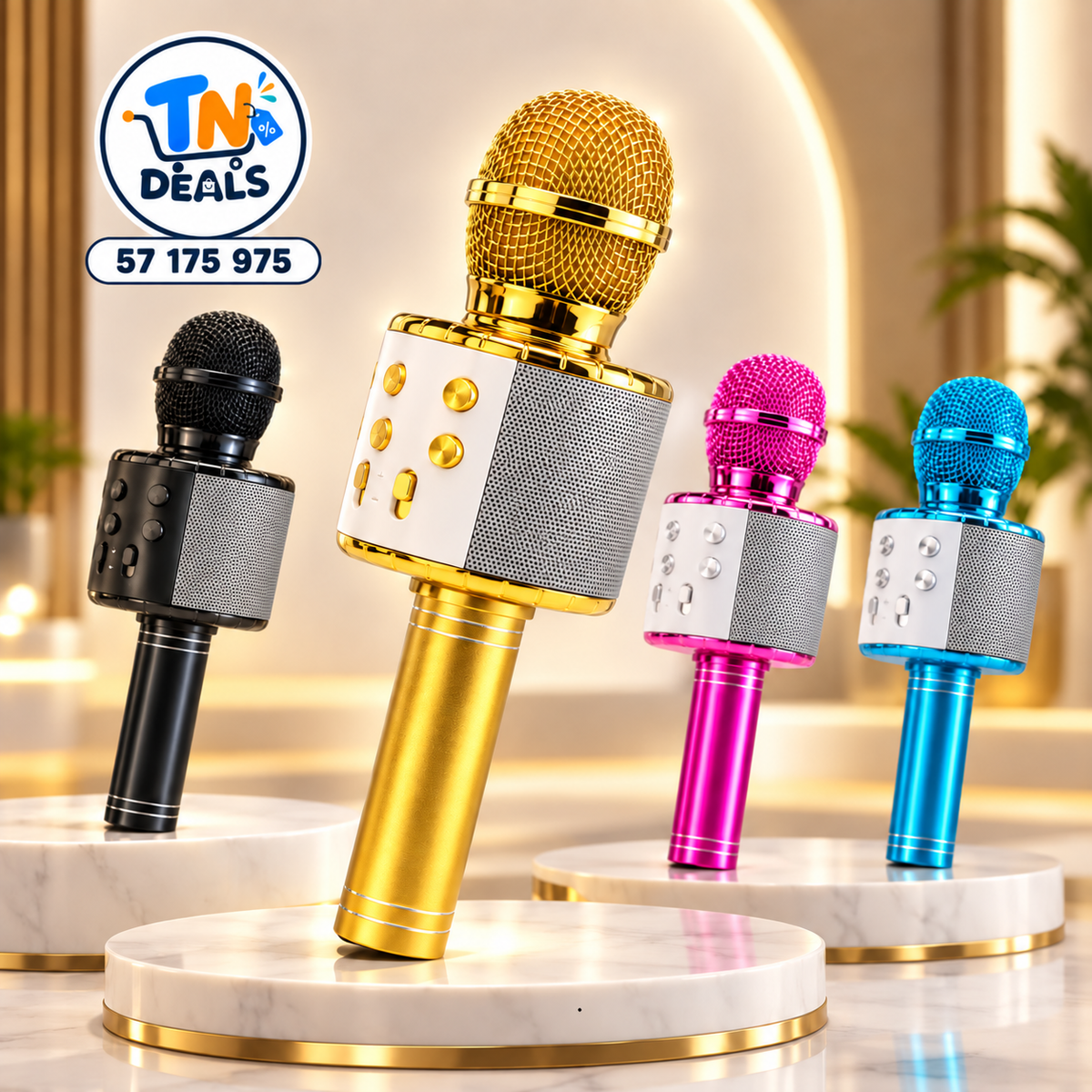 Micro Karaoké Bluetooth