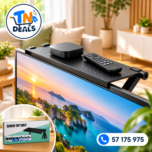 Étagère de rangement pour écran TV et PC