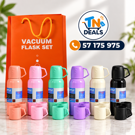 Coffret Thermos 500 ml + 3 tasses