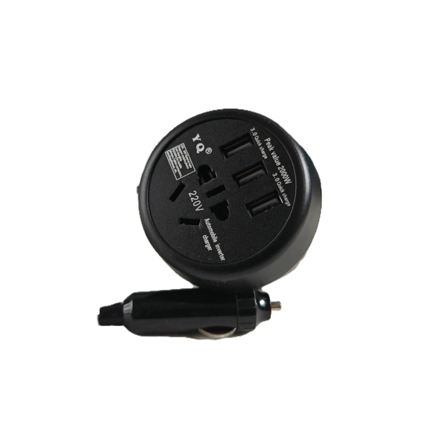 محوّل السيارة من 12 فولت إلى 220 فولت