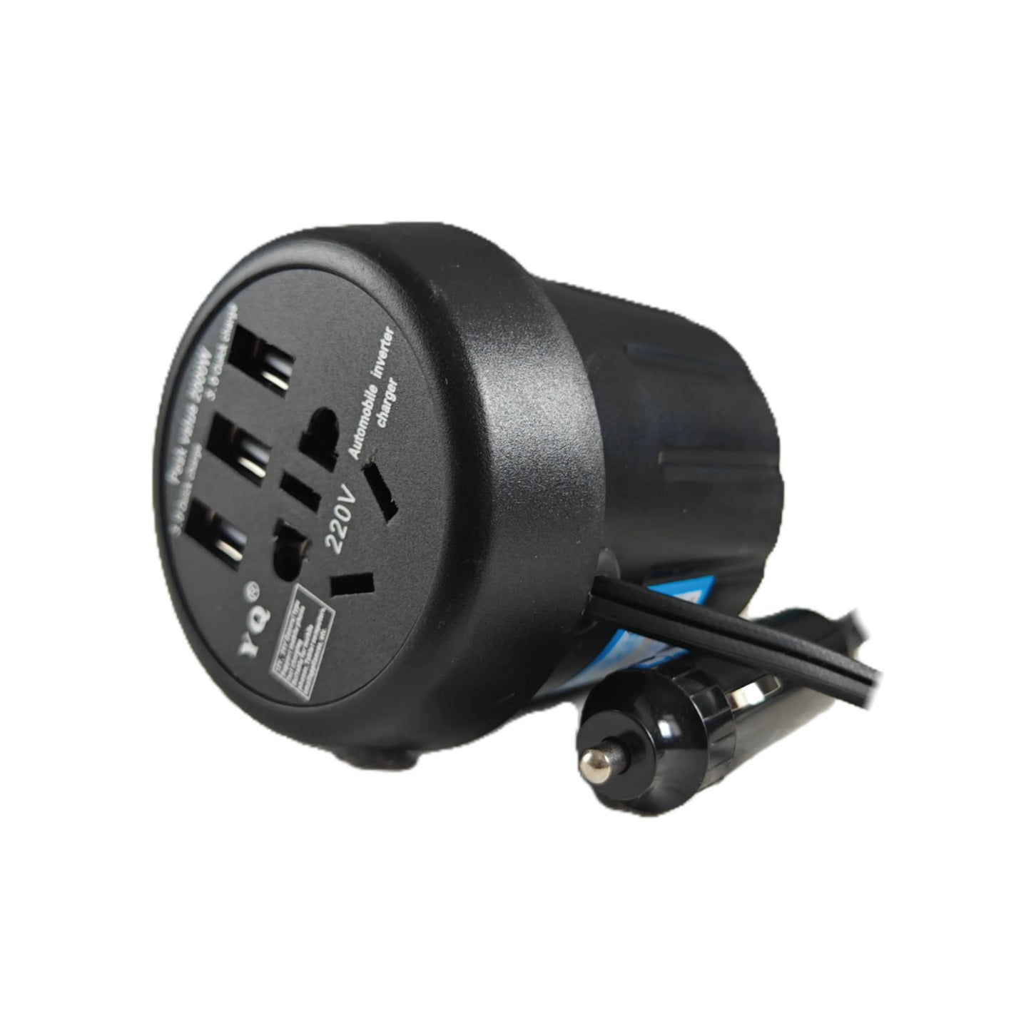 محوّل السيارة من 12 فولت إلى 220 فولت