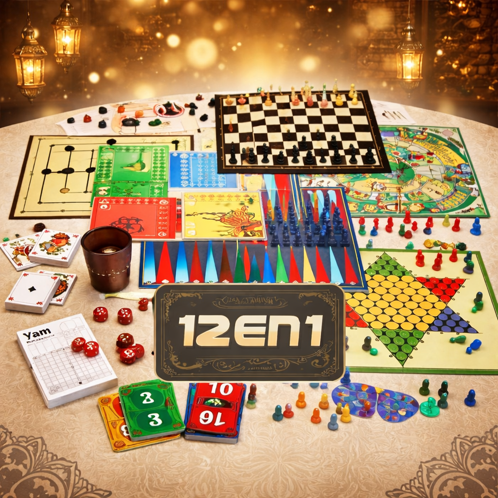 Jeu De Société 12 En 1