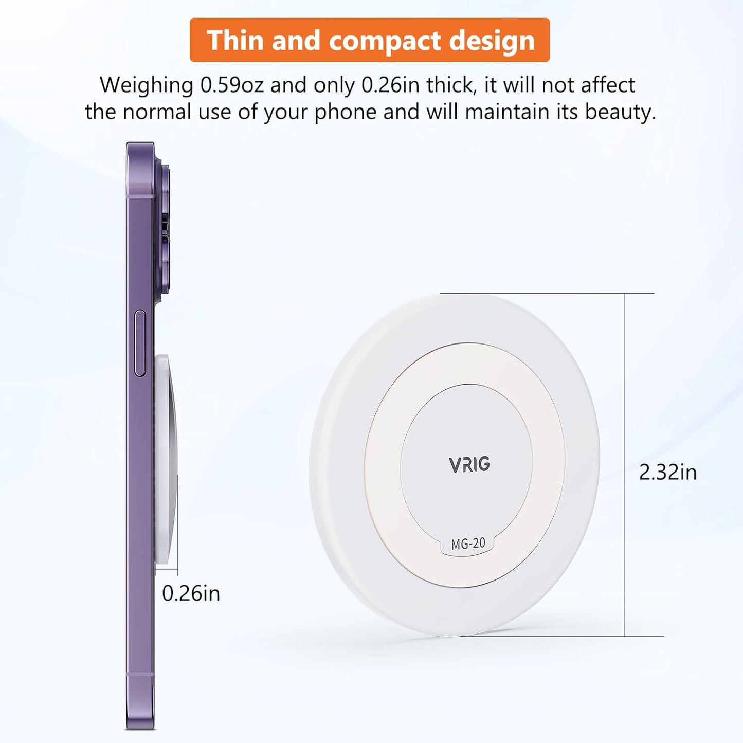 Miroir Magnétique pour Selfie